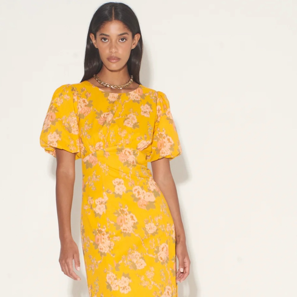 Hansen & Gretel ISADORA DRESS GOLD
